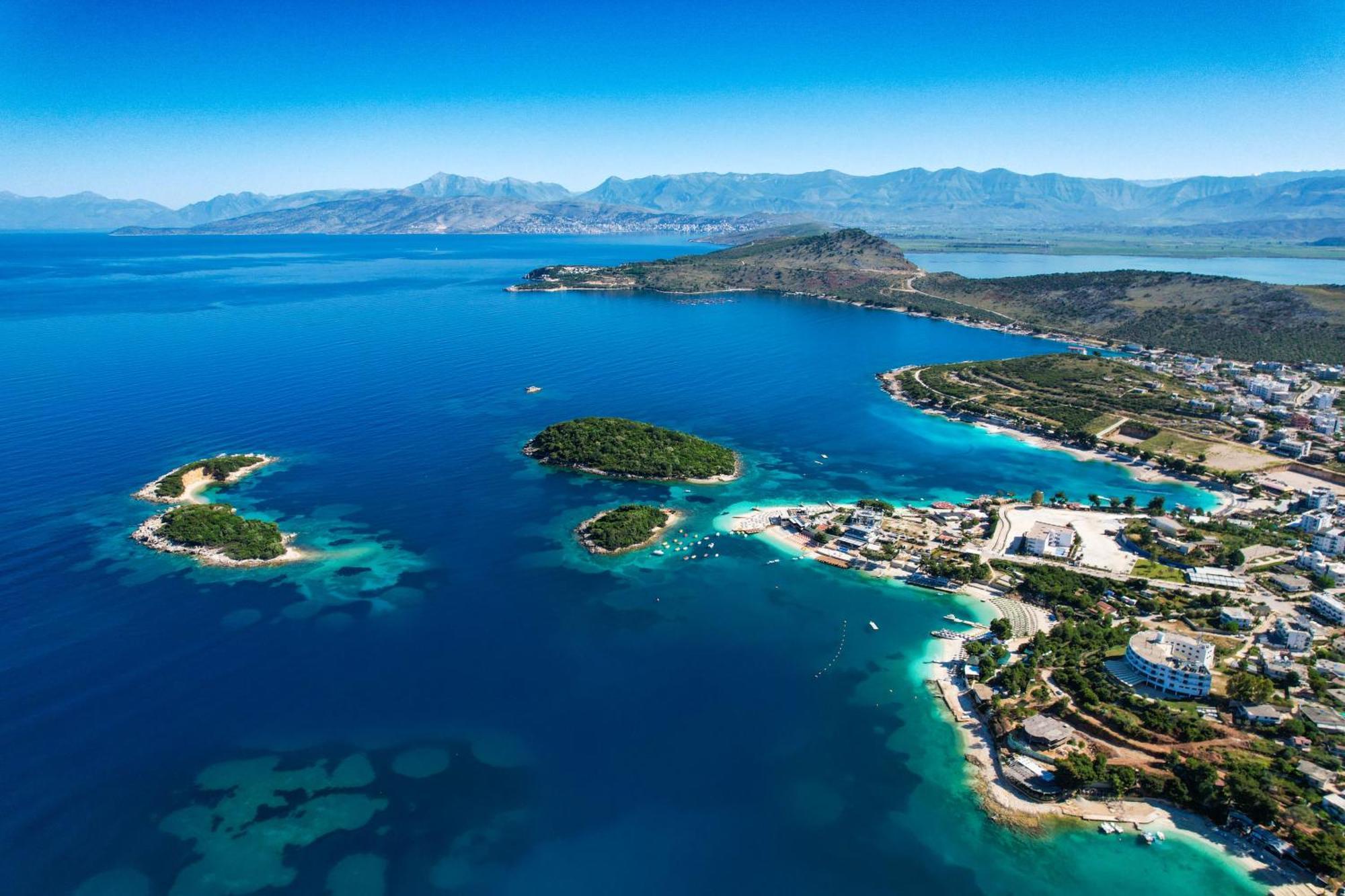 Vila Leka Ksamil Esterno foto