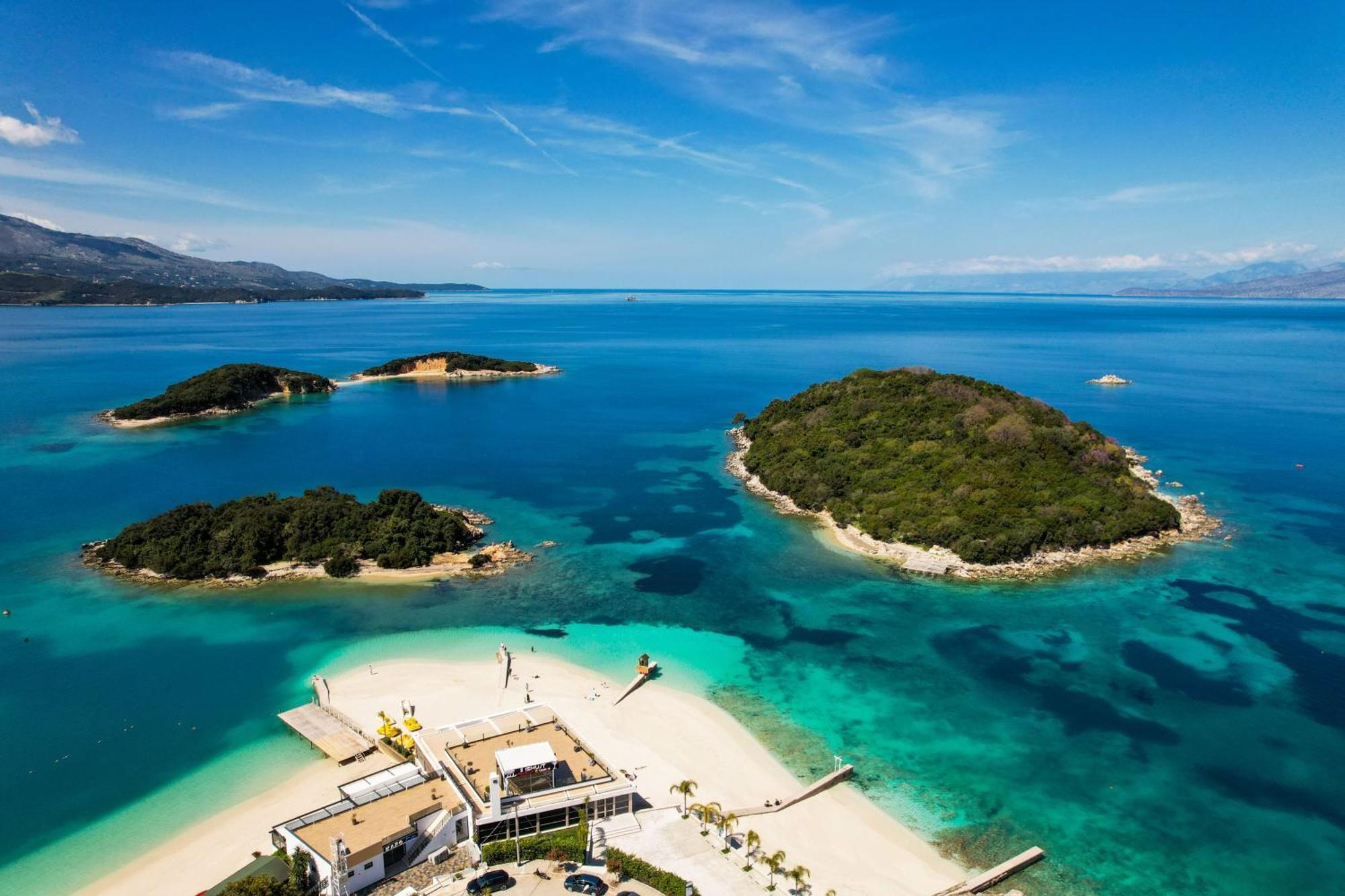 Vila Leka Ksamil Esterno foto