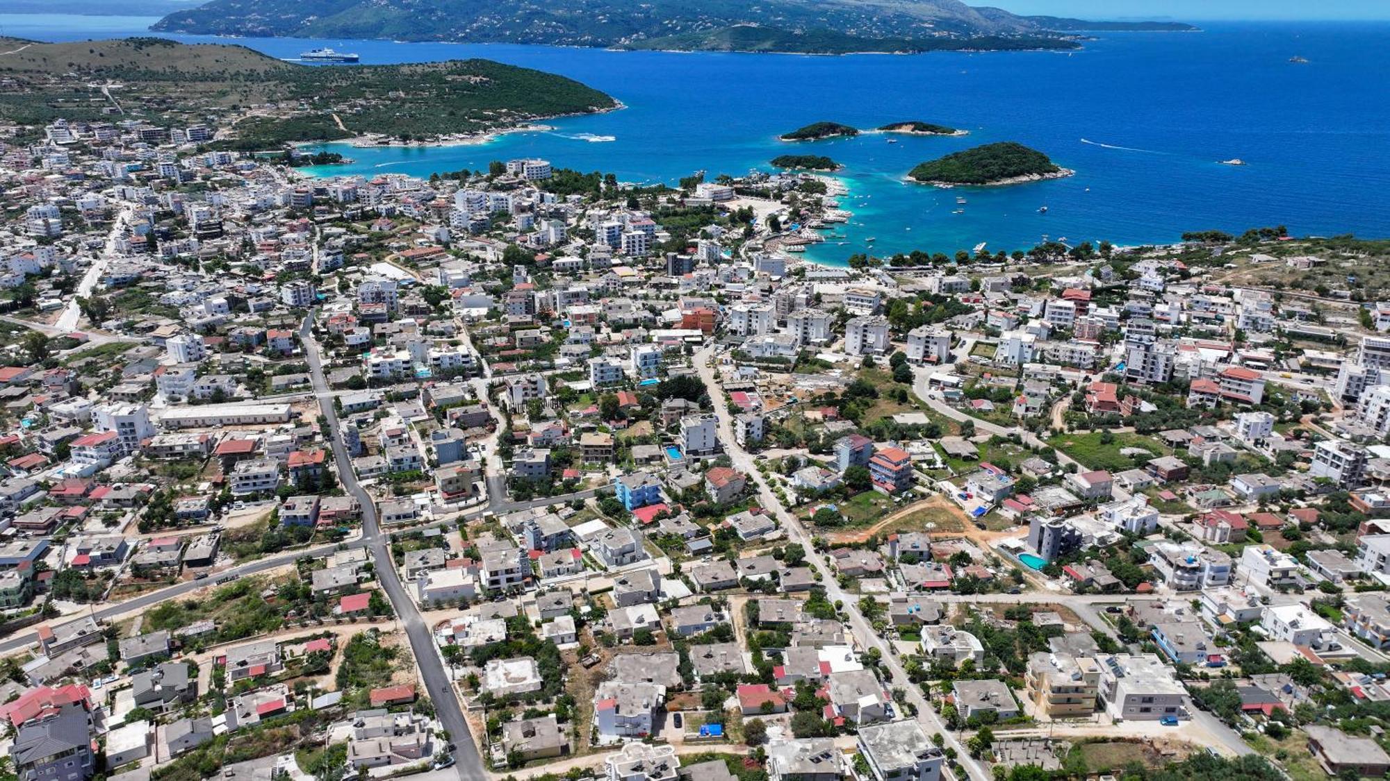 Vila Leka Ksamil Esterno foto