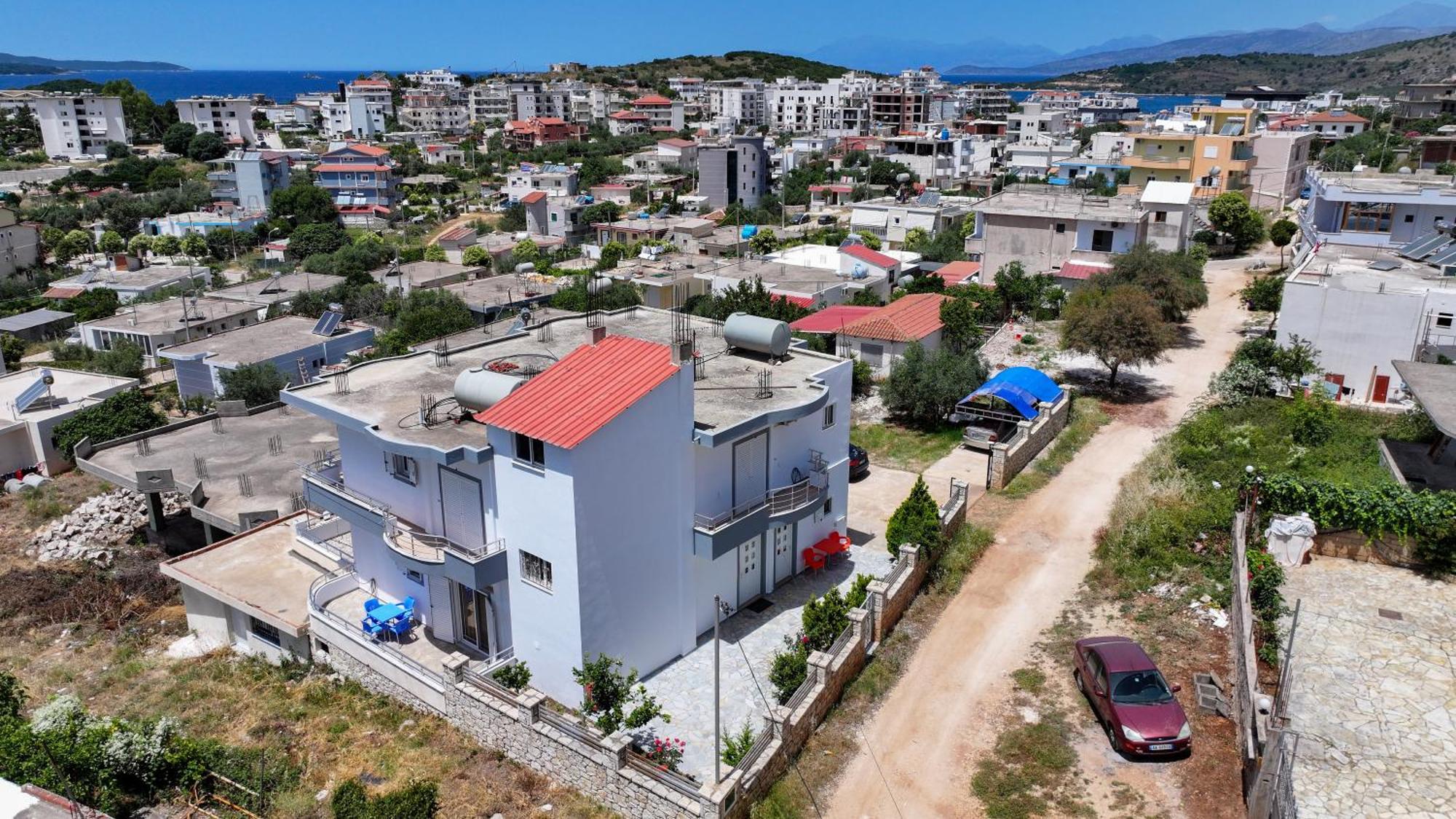 Vila Leka Ksamil Esterno foto